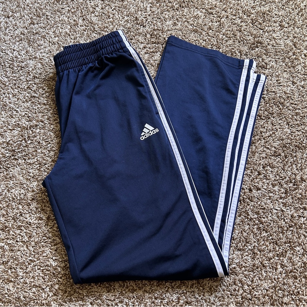 Navy Adidas Track Pants